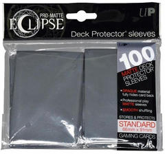 Ultra Pro Standard Size PRO-Matte Eclipse Sleeves - Smoke Grey - 100ct